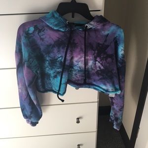 Forever 21 cropped hoodie